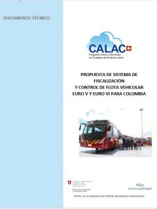 Propuesta de Sistema de fiscalización y control de flota vehicular Euro V y Euro VI para Colombia